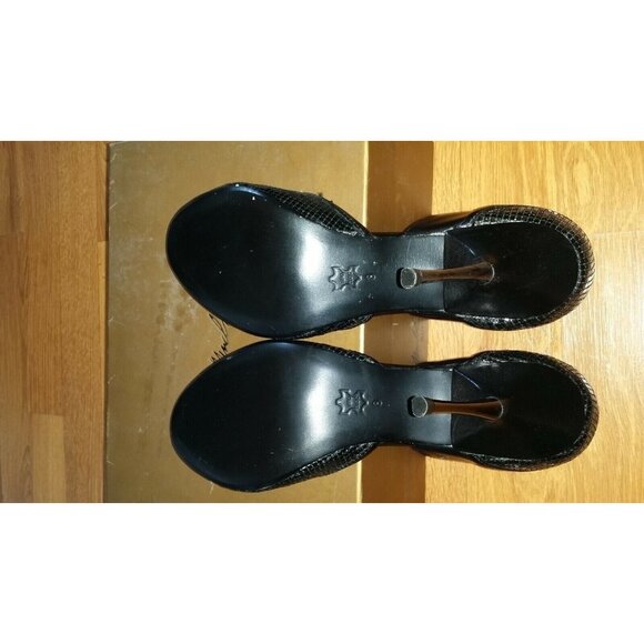 Steve Madden Sequin Pumps Heels Shoe Black Women Size 8 US New In Box - Picture 7 of 10